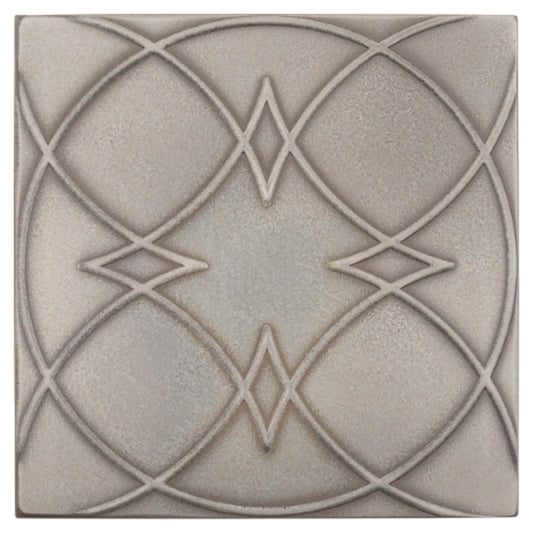 Geometal in Nickel - Square Metal Tile