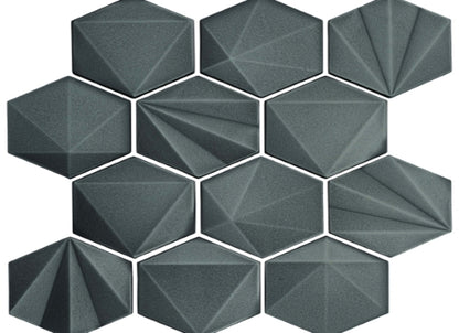 Geometal in Gunmetal - Hex
