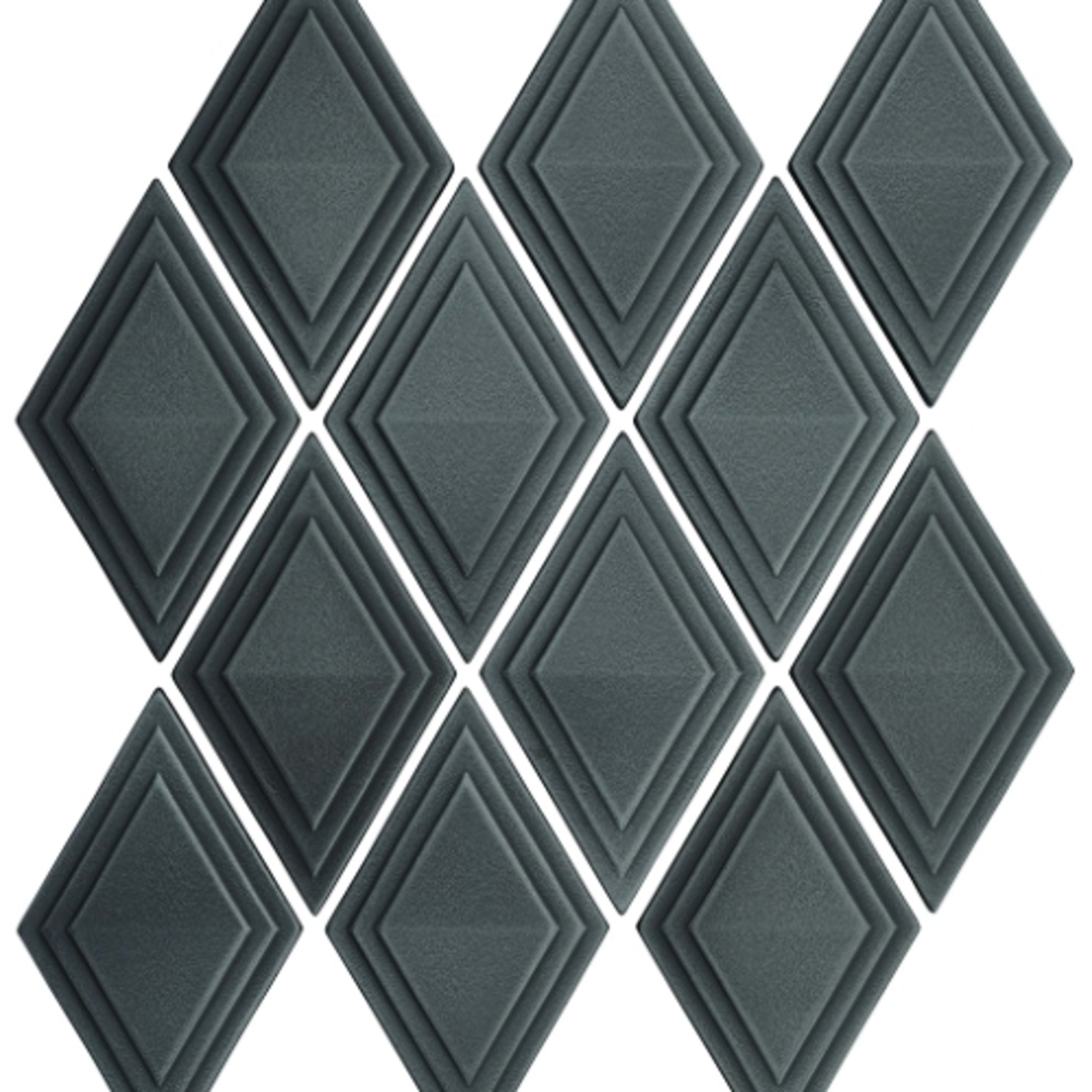 Geometal in Gunmetal - Harlequin Metal Tile