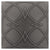Geometal in Gunmetal - Square Metal Tile