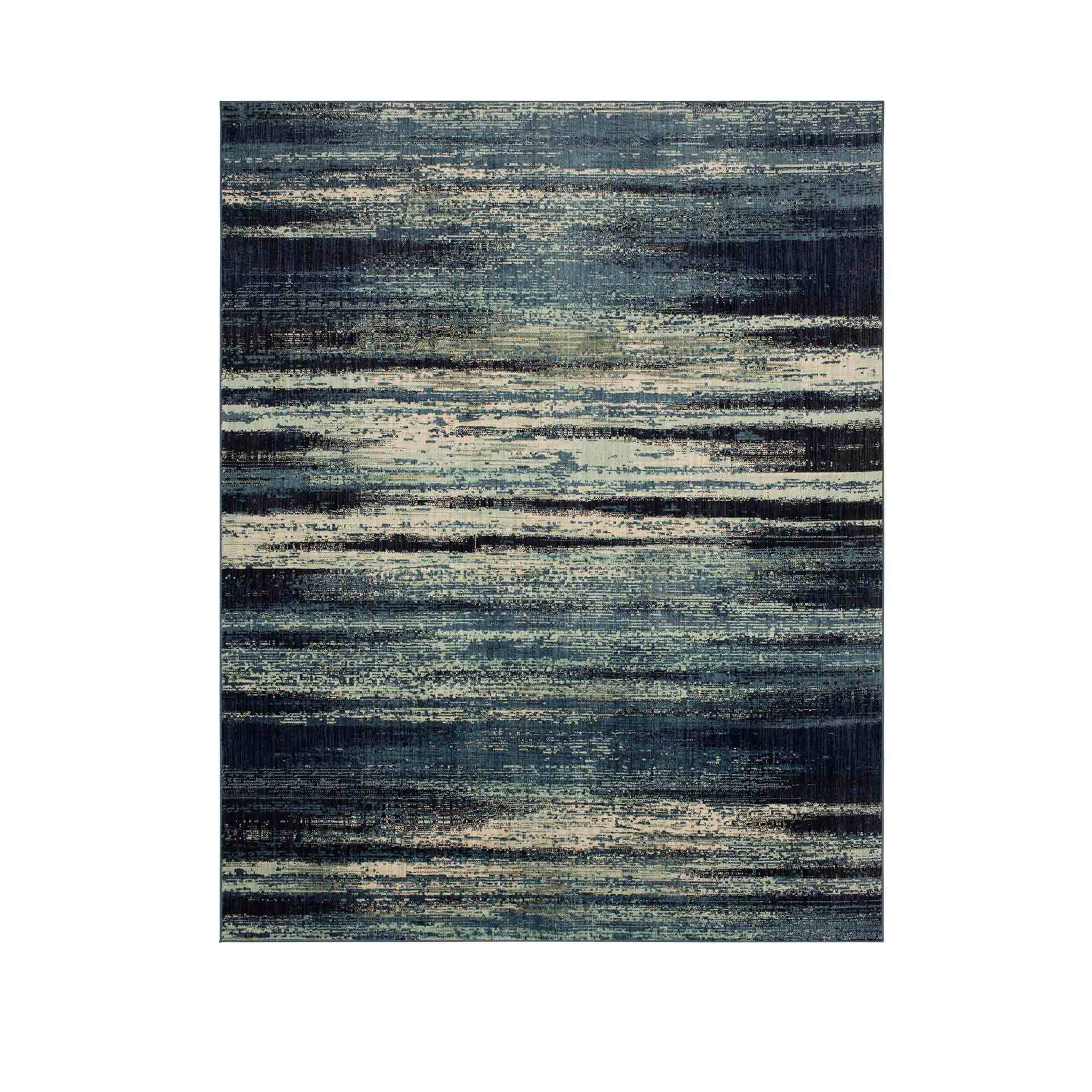 Geneva Indigo in Indigo 5'3"x7'10" Area Rugs