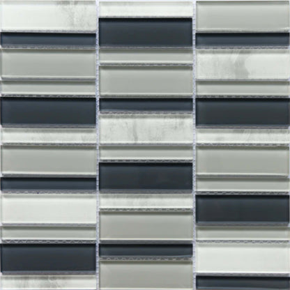 La Vie in Gray Glass Tile