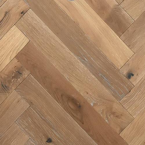 Herringbone Reserve in Sienna Sand Hardwood