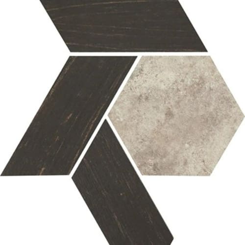 Historic Limestone in Native Blend Hexagon