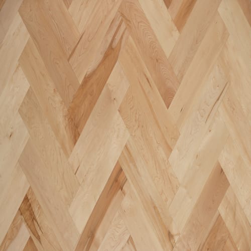 Herringbone Collection - Smooth Hard Maple Engineered 1/2 in Natural 5
