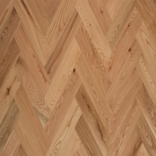 Herringbone Collection - Smooth Red Oak Engineered 1/2 in Natural 5