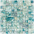 Splash in Island Turquoise Glass Tile