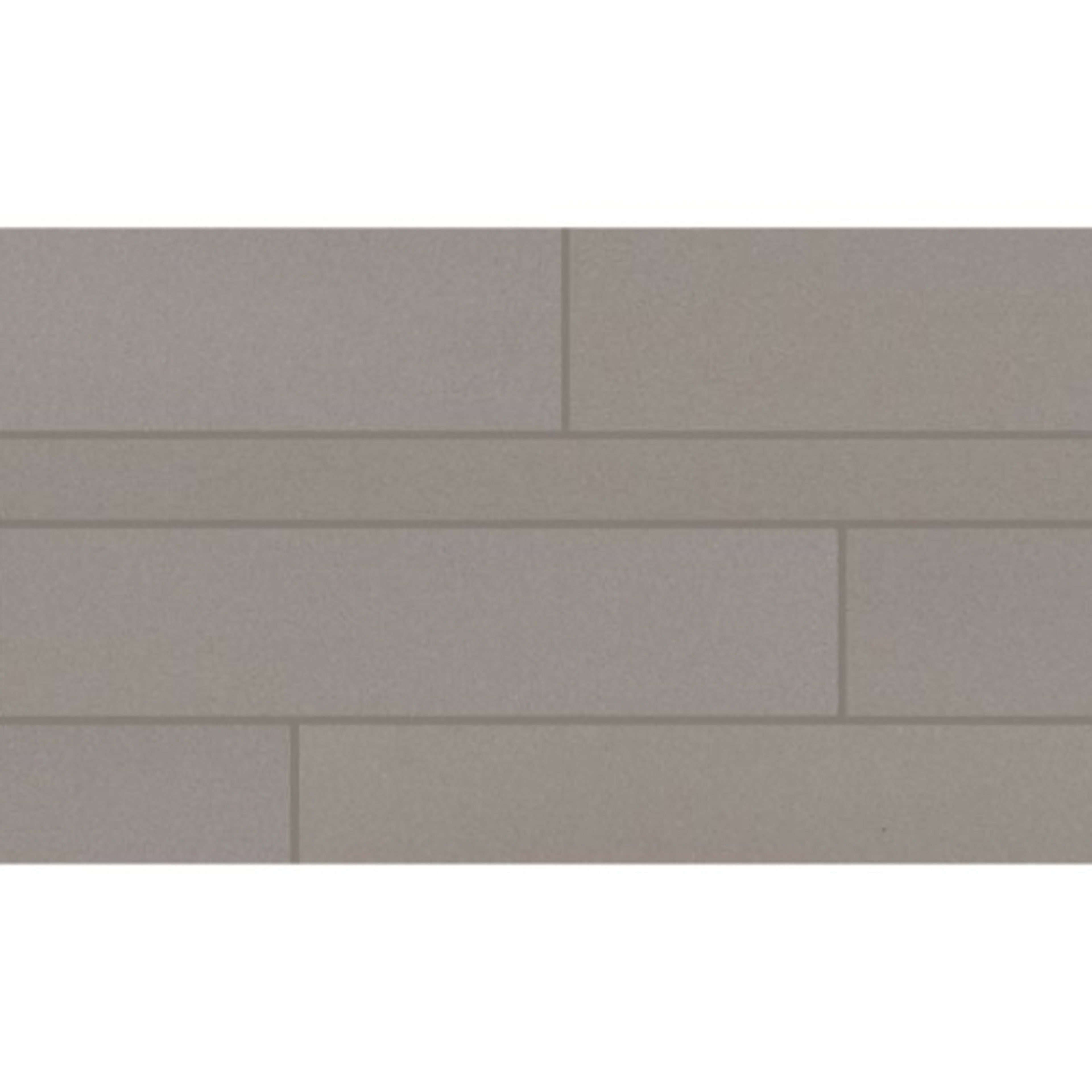 Influence in Silver - Linear Strip Metal Tile