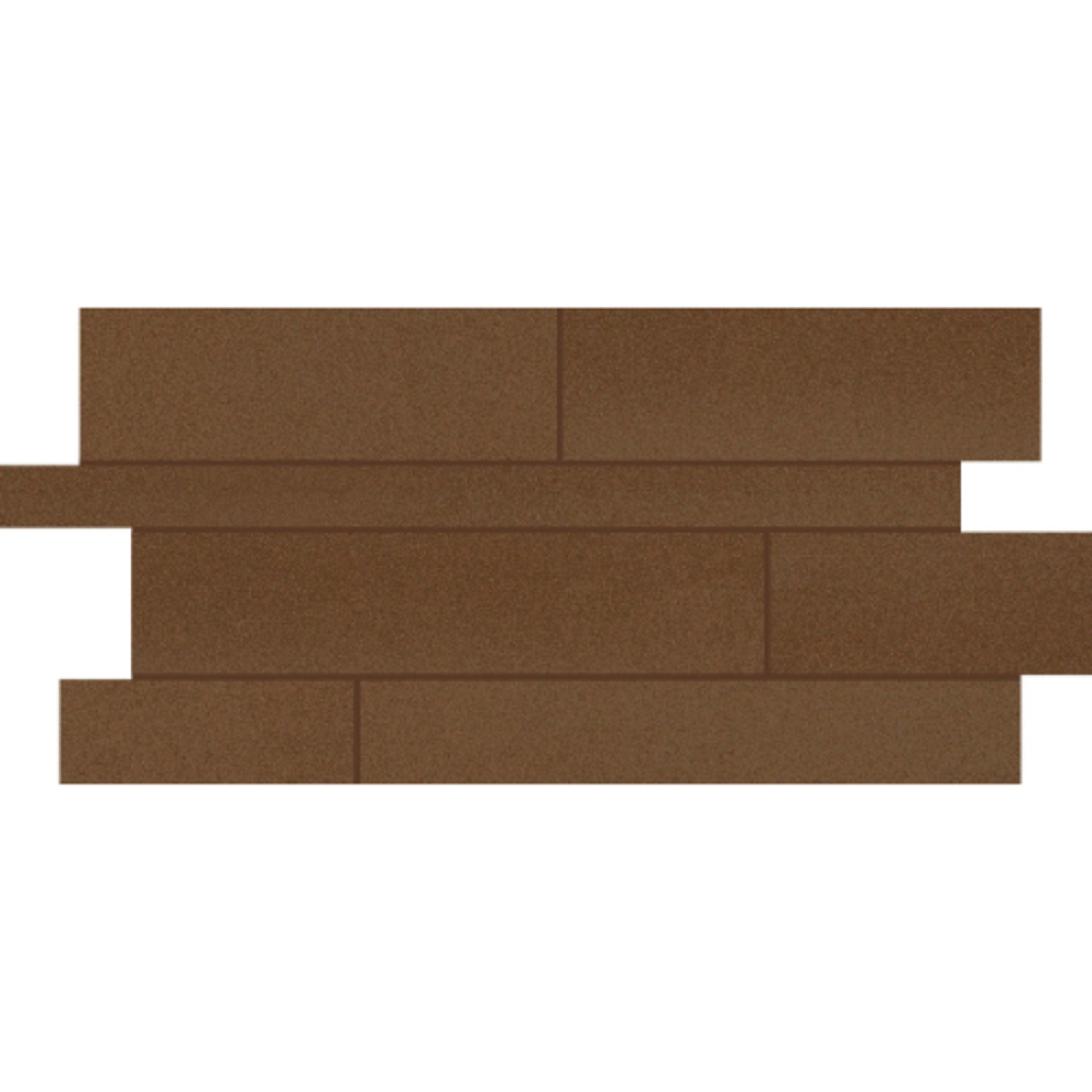 Influence in Copper - Linear Strip Metal Tile
