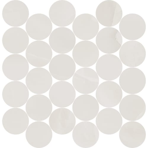 Indulge in Onyx Circle Mosaic Matte