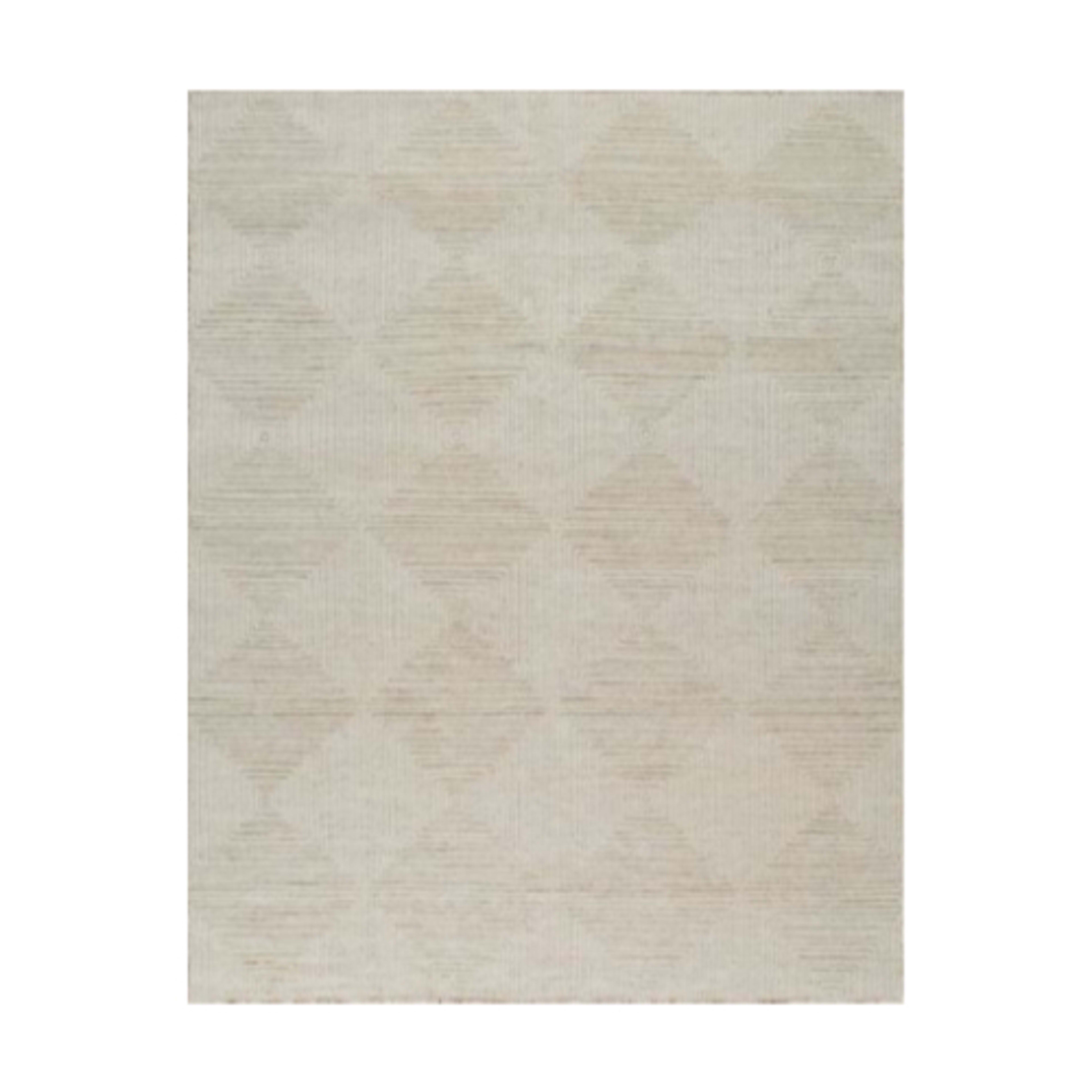 Janae-Emelina Ivory in Ivory Area Rugs