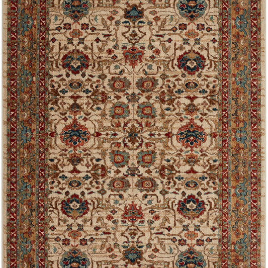 Keralam Cream in Cream Area Rugs