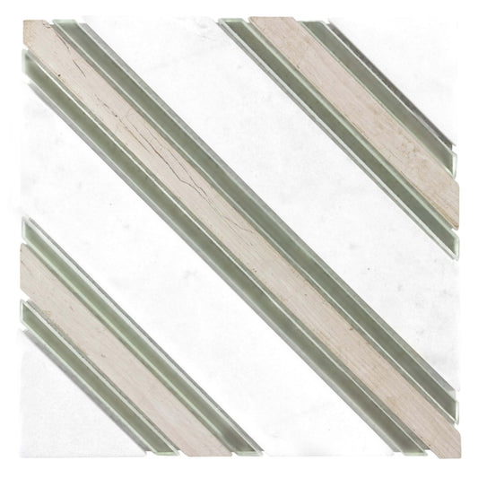 Panache in Modern Mirror Natural Stone