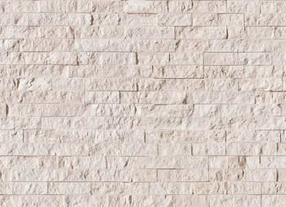 Rockmount Stacked Stone Collection in Mayra White