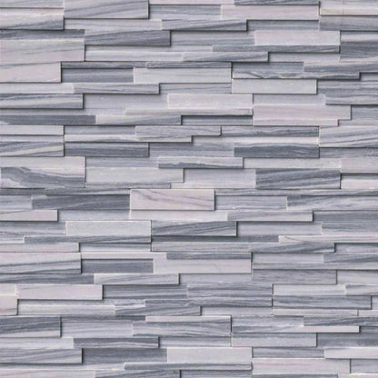 Rockmount Stacked Stone Collection in Alaska Gray 3d Natural Stone