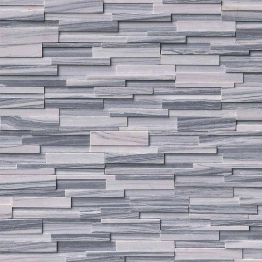 Rockmount Stacked Stone Collection in Alaska Gray 3d Natural Stone
