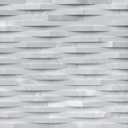 Rockmount Stacked Stone Collection in Cosmic Gray 3d Wave Natural Stone