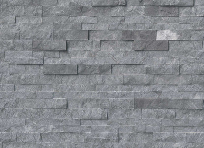 Rockmount Stacked Stone Collection in Glacial Grey Marble