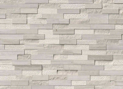 Rockmount Stacked Stone Collection in White Oak Multi Finish