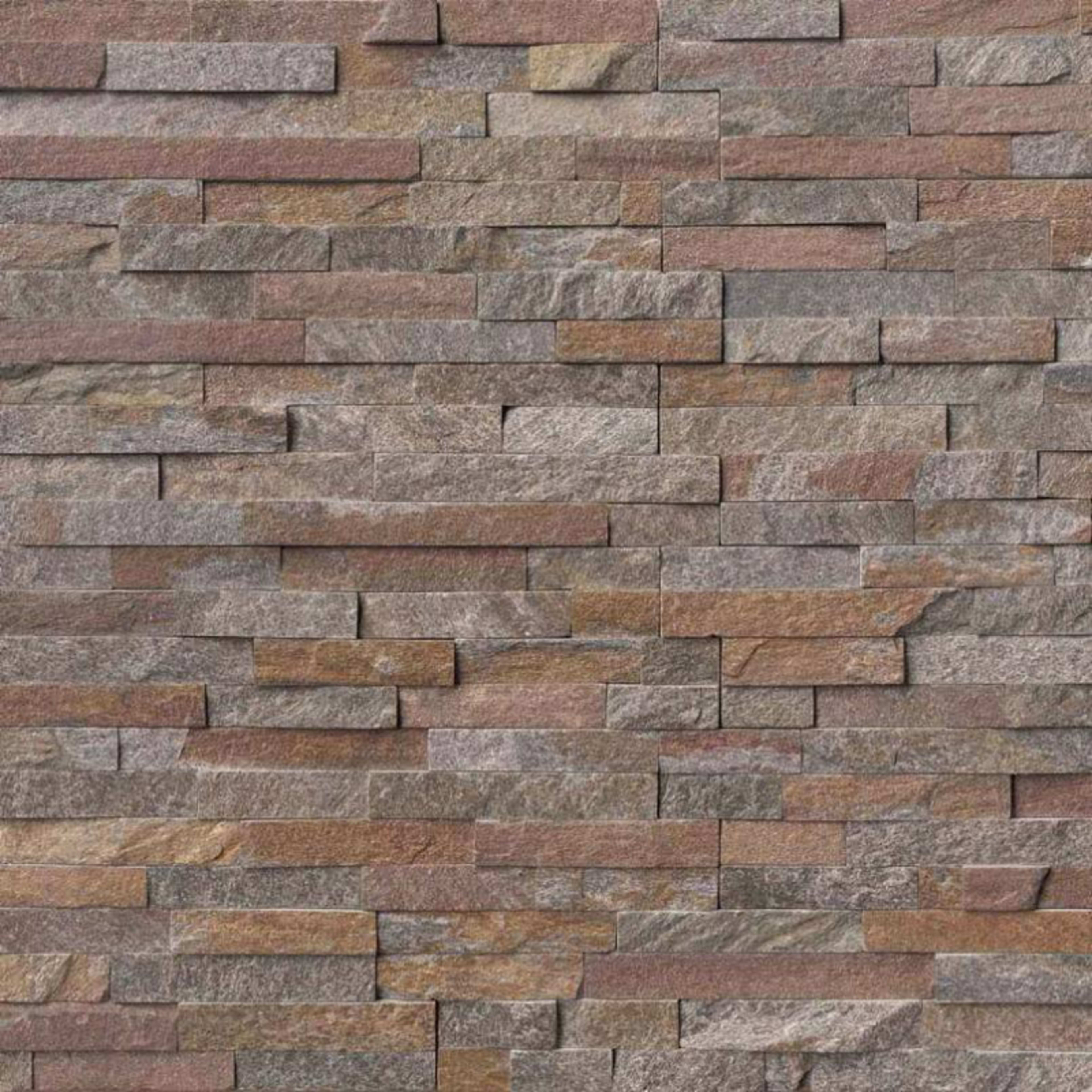 Rockmount Stacked Stone Collection in Amber Falls Natural Stone