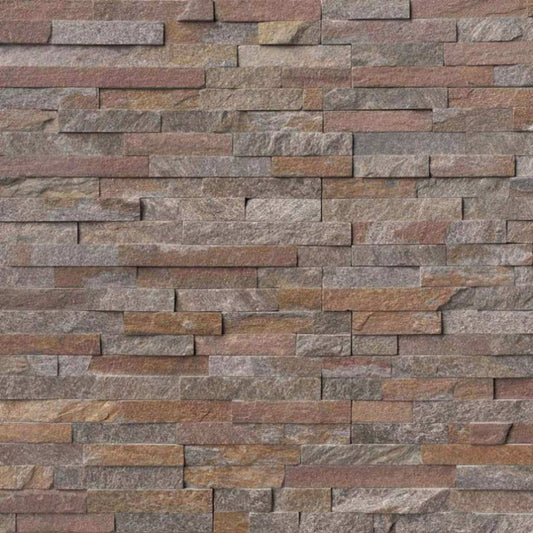 Rockmount Stacked Stone Collection in Amber Falls Natural Stone