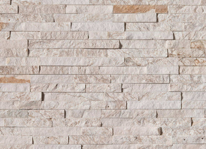 Rockmount Stacked Stone Collection in Royal White Splitface