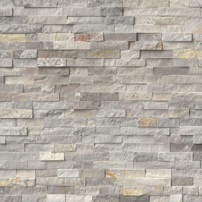Rockmount Stacked Stone Collection in Sunset Silver Natural Stone