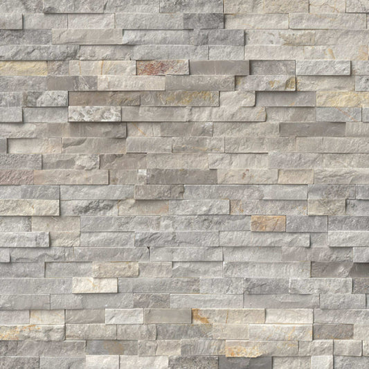 Rockmount Stacked Stone Collection in Sunset Silver Natural Stone