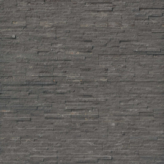 Rockmount Stacked Stone Collection in Charcoal Pencil Natural Stone