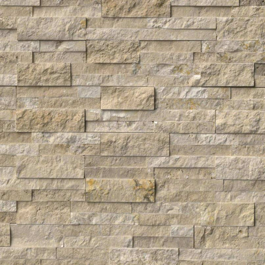 Rockmount Stacked Stone Collection in Durango Cream Natural Stone