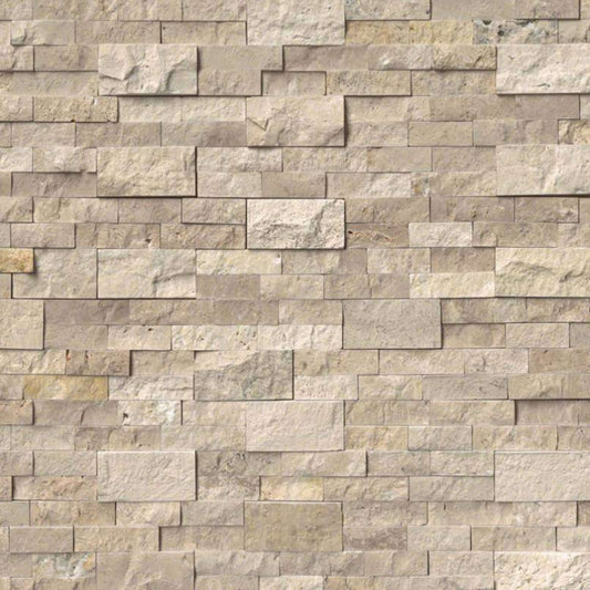 Rockmount Stacked Stone Collection in Roman Beige Natural Stone