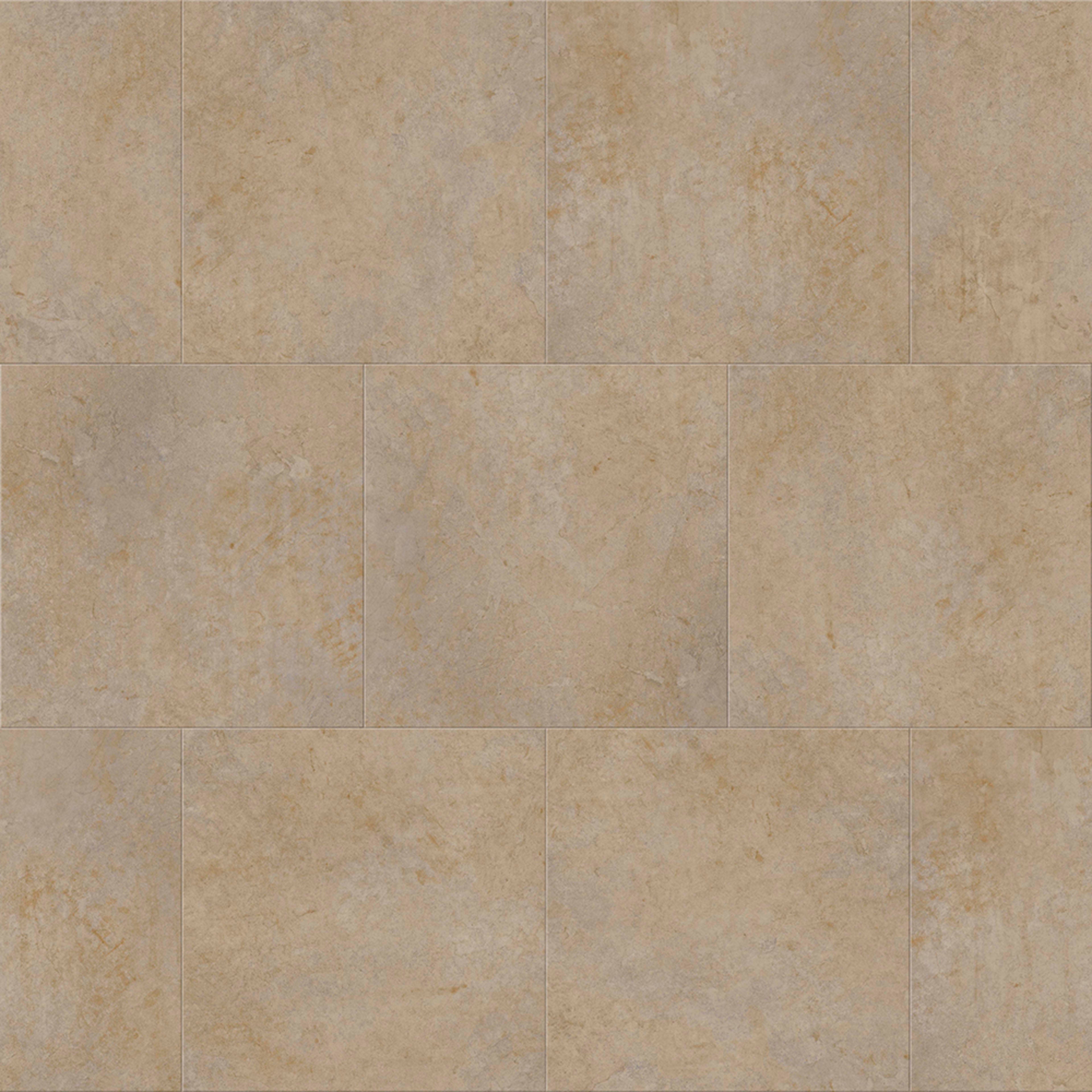 Metroflor LVT - Déjà New - Smooth Concrete in Clay Luxury Vinyl