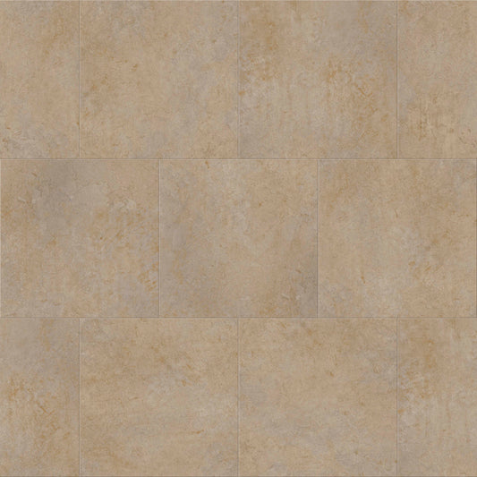 Metroflor LVT - Déjà New - Smooth Concrete in Clay Luxury Vinyl