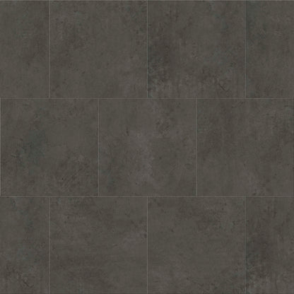 Metroflor LVT - Déjà New - Smooth Concrete in Anthracite Luxury Vinyl