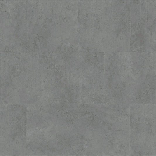 Metroflor LVT - Déjà New - Smooth Concrete in Zinc Luxury Vinyl