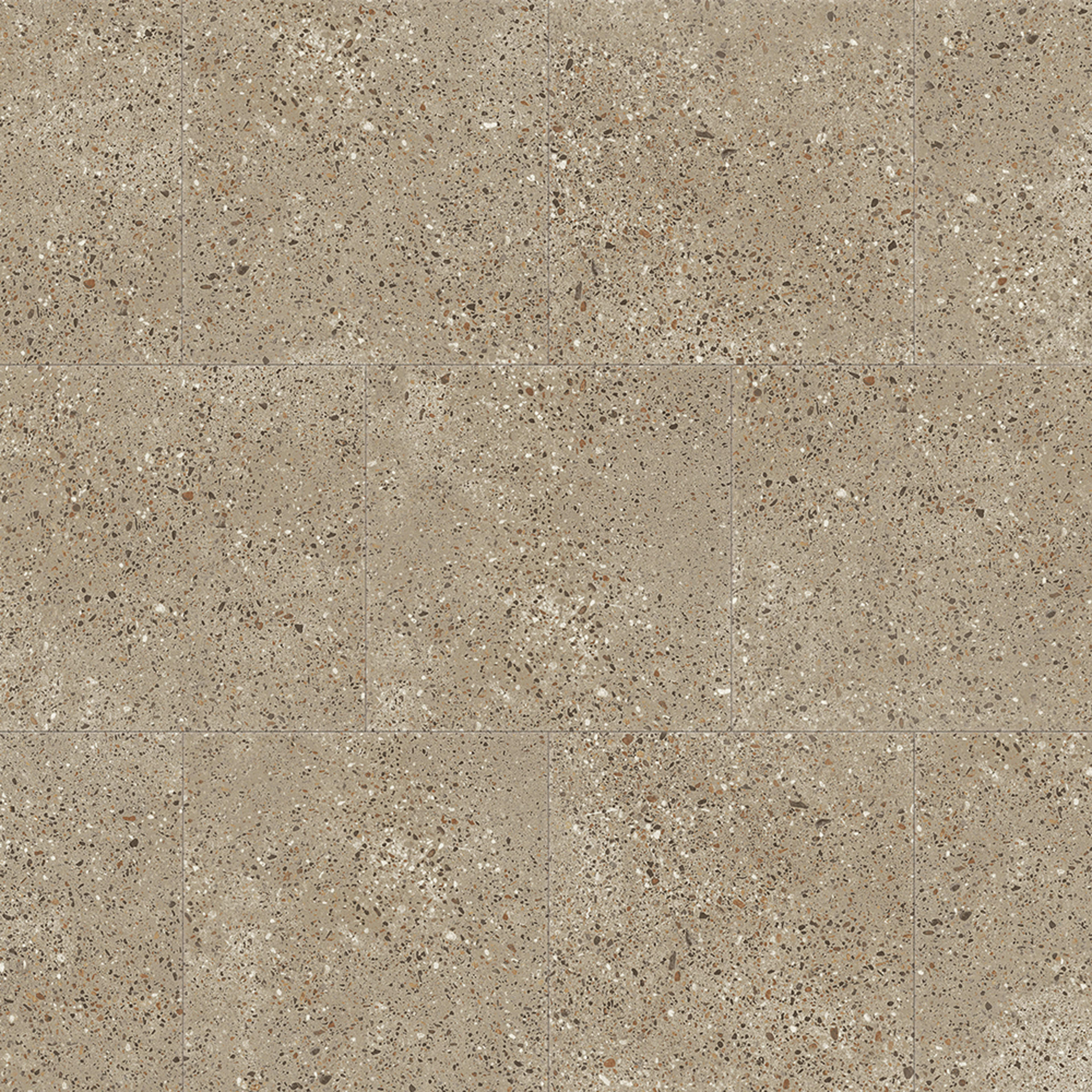 Metroflor LVT - Déjà New - Terrazzo in Brown Suede Luxury Vinyl