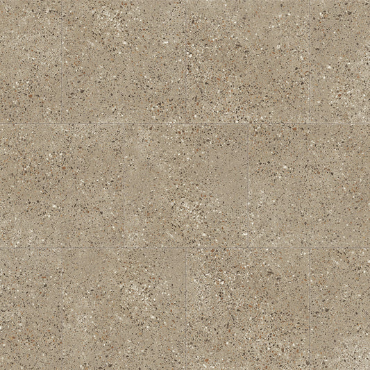Metroflor LVT - Déjà New - Terrazzo in Brown Suede Luxury Vinyl