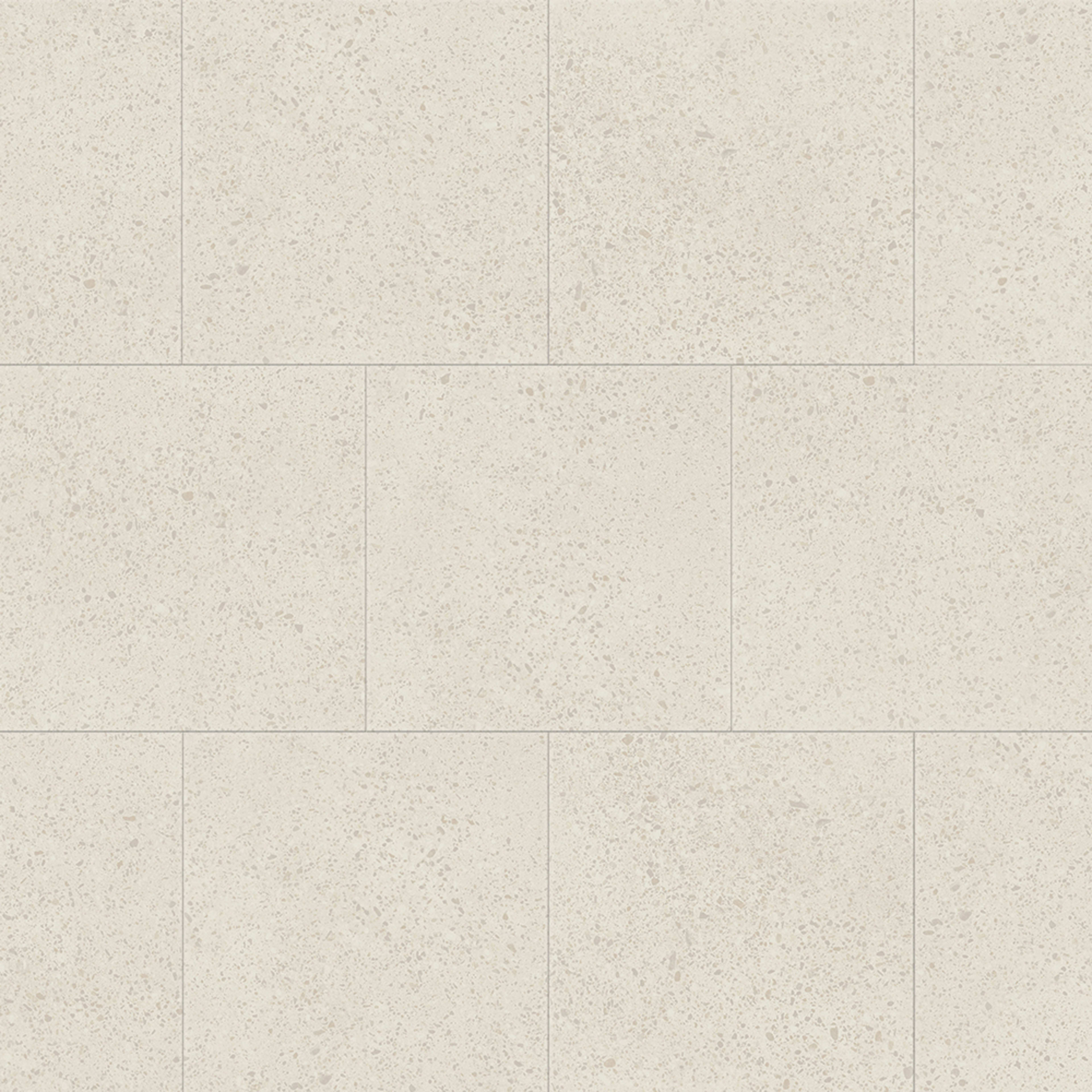 Metroflor LVT - Déjà New - Terrazzo in Soft White Luxury Vinyl