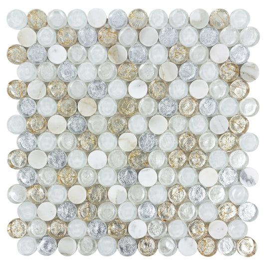 Chic in Tuscan Sun Glass Tile