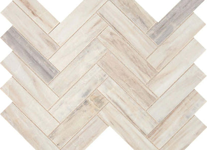 Fonte in Pier White Herringbone
