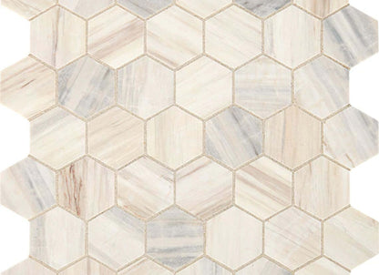 Fonte in Pier White Hexagon