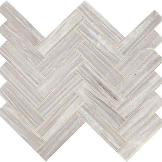 Fonte in Nautical Grey Herringbone Natural Stone