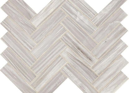 Fonte in Nautical Grey Herringbone
