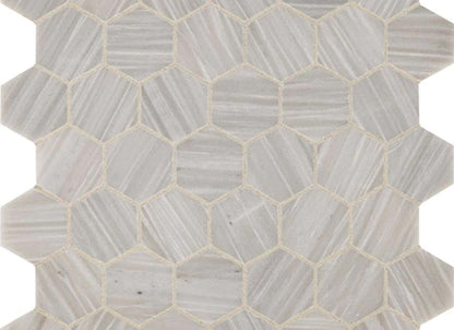 Fonte in Nautical Grey Hexagon