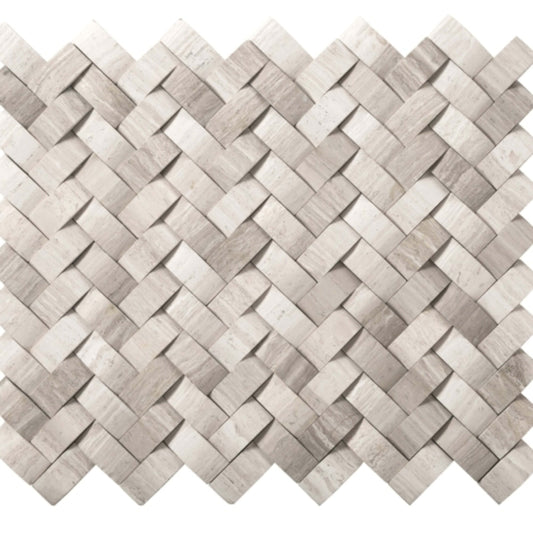 Metro in Cream - Twine Honed Natural Stone