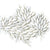 Marble Winter Frost in Winter Frost Leaf Mosaic - Mesh Mosaic Natural Stone