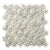 Marble Winter Frost in Winter Frost Daisy Mosaic - Mesh Mosaic Natural Stone