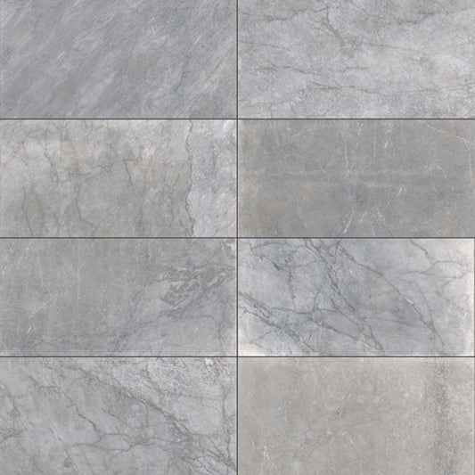 Antica in Bardiglio Grigio 12x24 Tile