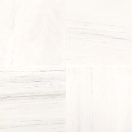 Marble in Contempo White-12x12 Natural Stone