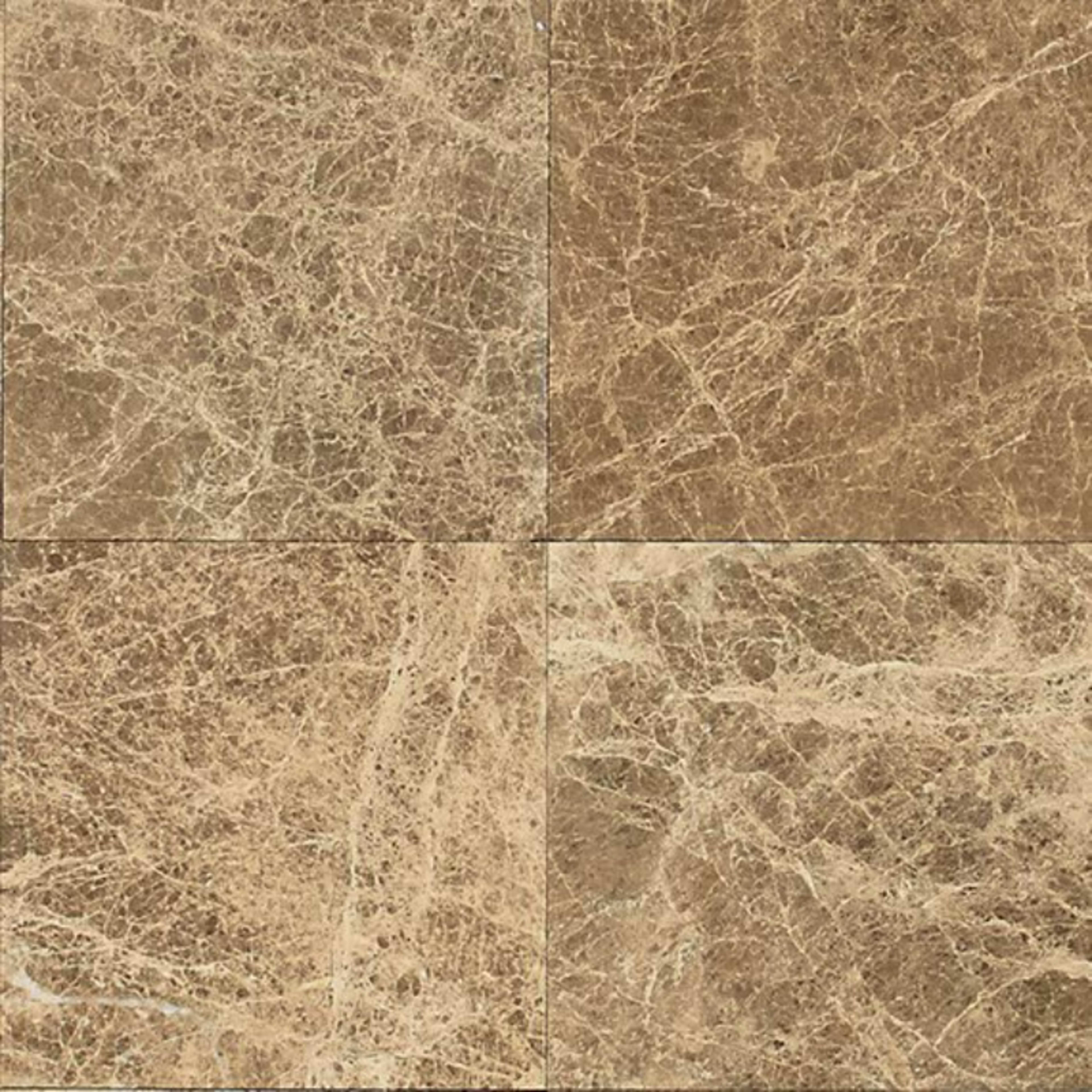 Marble in Emperador Lt Cl-12x12 Natural Stone